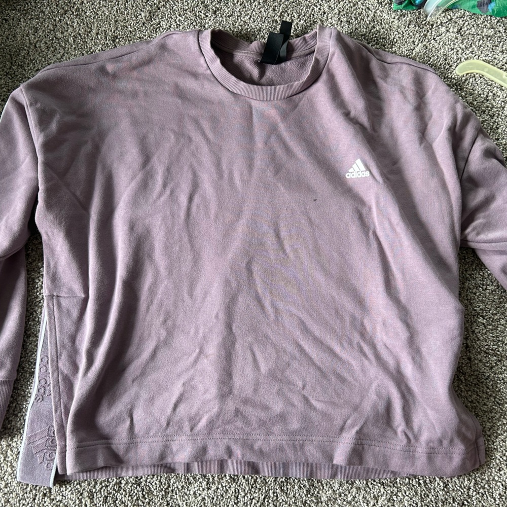 Adidas Purple Sweater